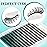 GEMERRY Lash Extension Kit DIY 280pcs Lash Clusters Kit Eyelash Extension Kit D Curl Individual Lashes Kit with Lash Bond and Seal Lash Tweezers for Self Use40P+50P-10-18mm)