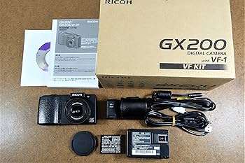 RICOH GX200 + VF-1 EVF + LC-1 セット 動作品 Amazon.com : Ricoh Digital Camera Gx200 Vf Kit , View Finder