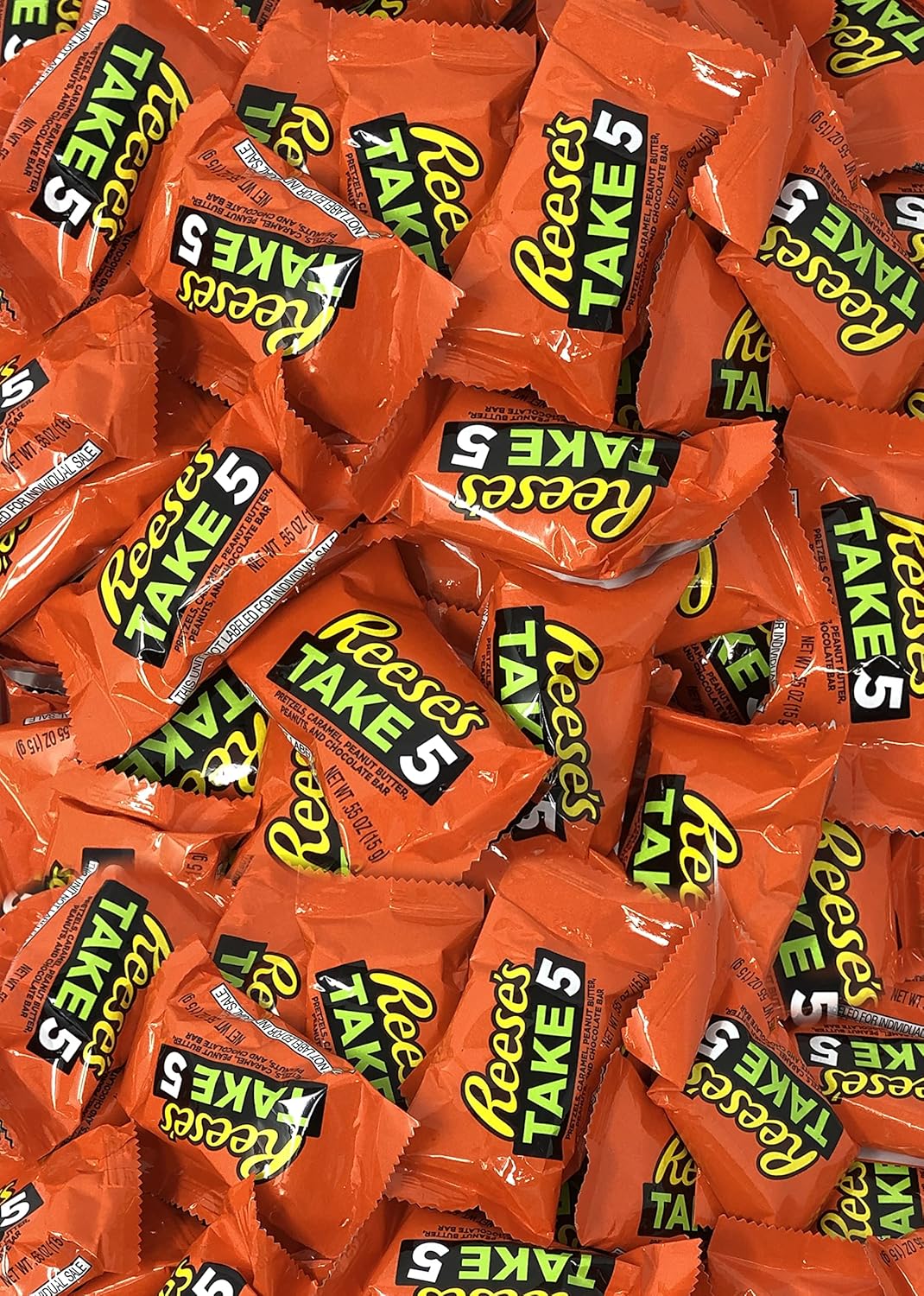 Reese's Take 5 Chocolate Bars Bulk, Individually Wrapped