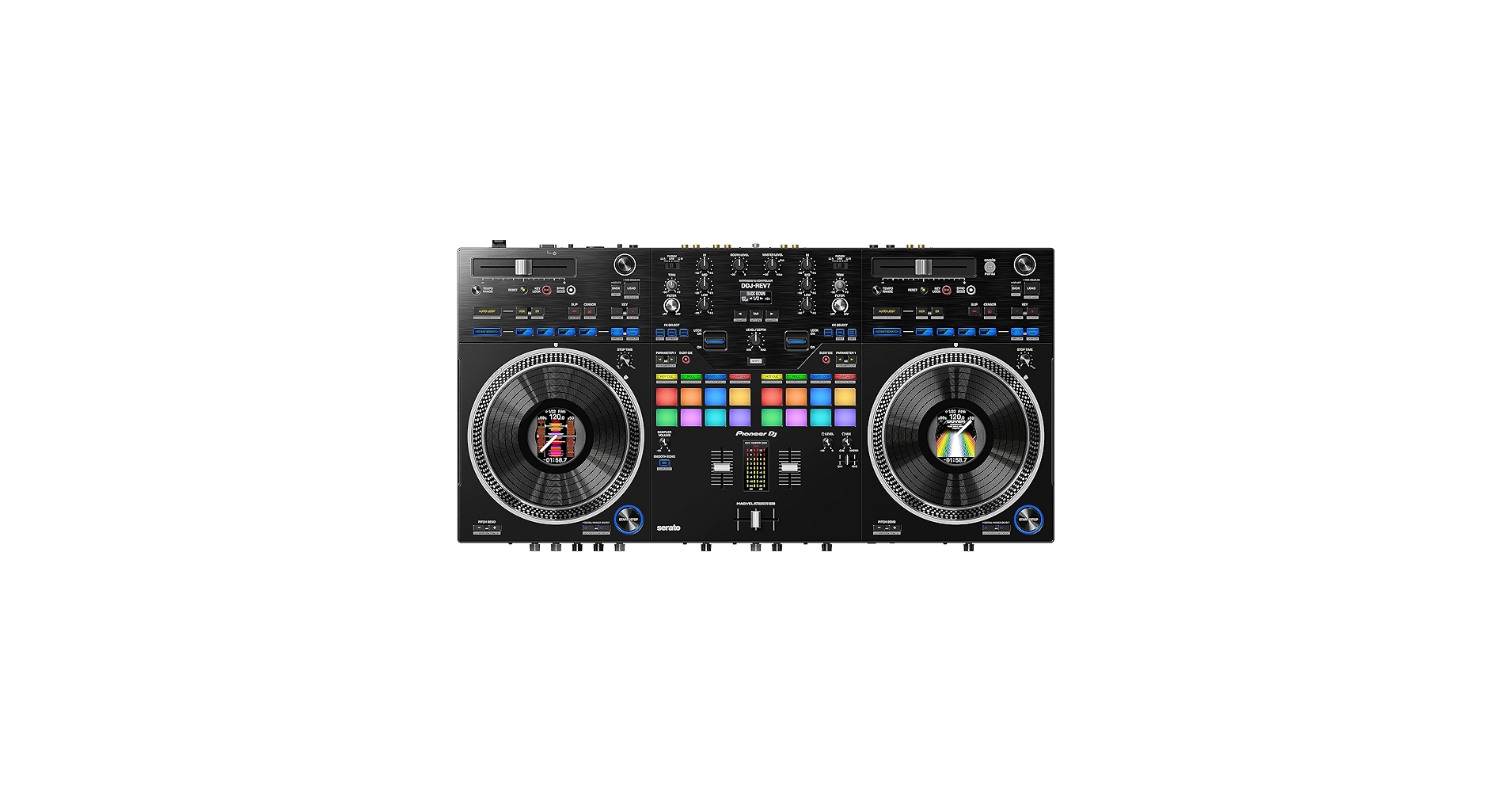Amazon.com: Pioneer DJ DDJ-REV7 2-deck Serato DJ Controller