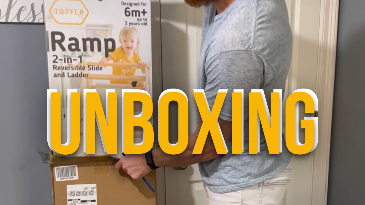 Tdlr Ramps Watch Tottlr Unboxing - Reversible Ramp/Slide with Triangles on Amazon Live