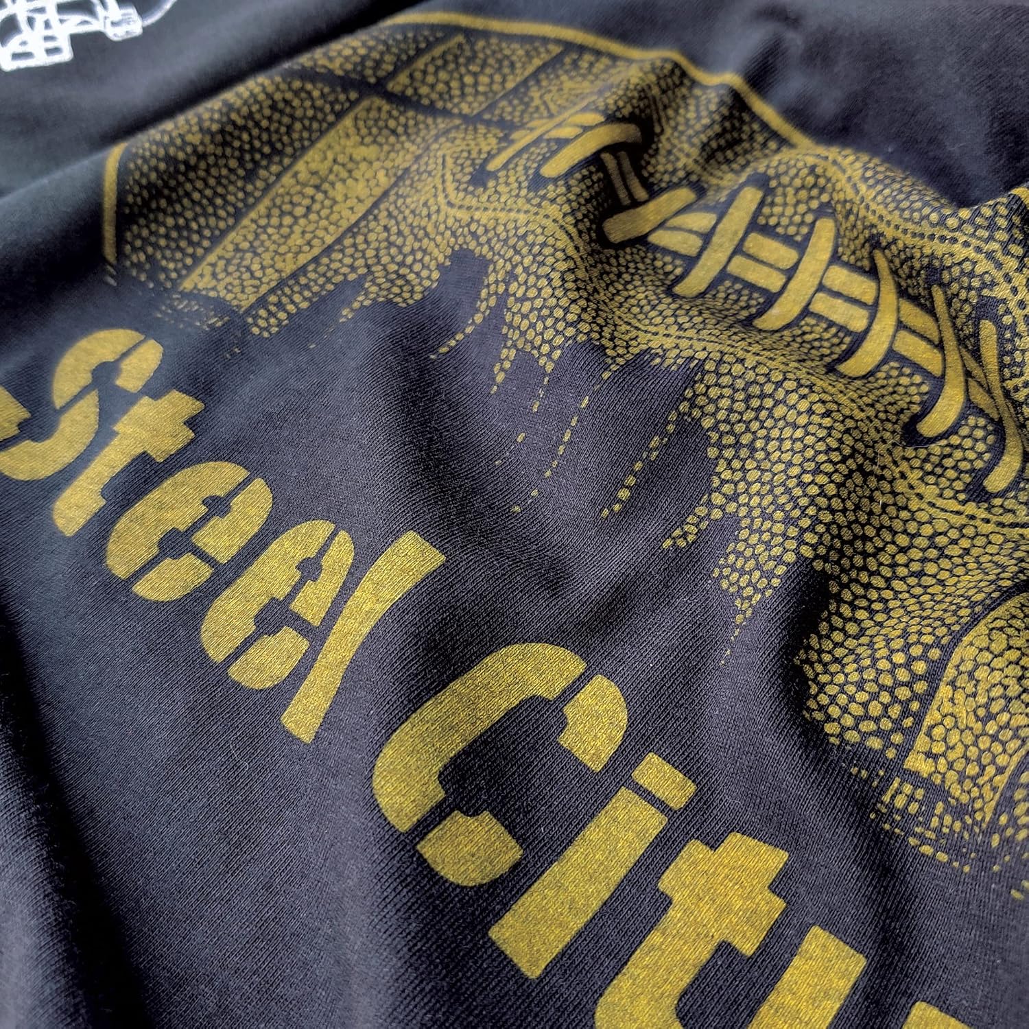 Skyline Football T-Shirt, Hand-Drawn, Made in USA - Image 3