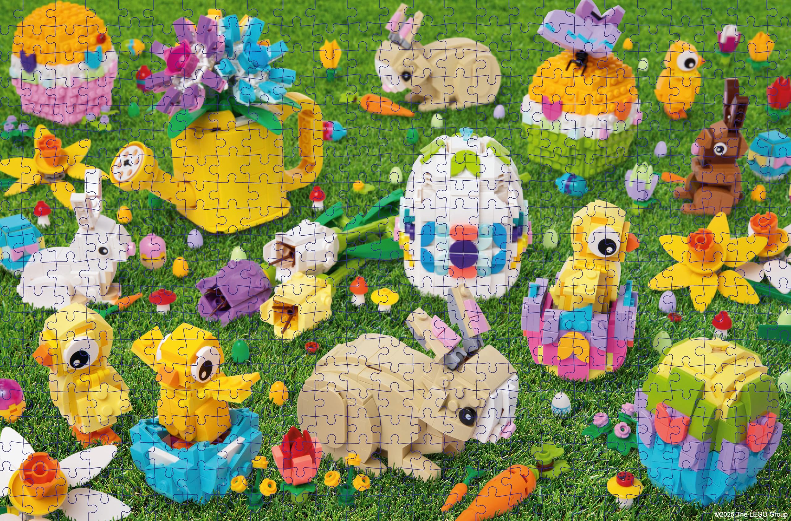 Amazon.com: Lego® Easter Egg Hunt 500-Piece Puzzle : LEGO: Toys