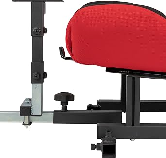 Centered Flight Stick Lower Mount Bracket with Height Adjusmtent. Plates Included. Configuration #6 Compatible with Thrustmaster Warthog, F-16C Viper HOTAS, F/A 18, VirPil, VKB and WinWing Sticks