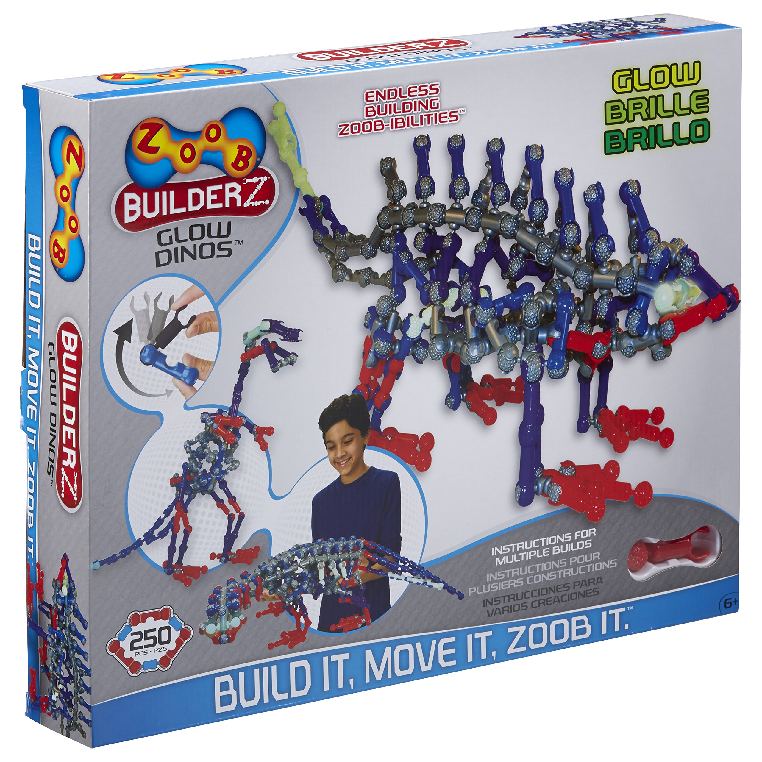 ZOOB BuilderZ Glow Dinos