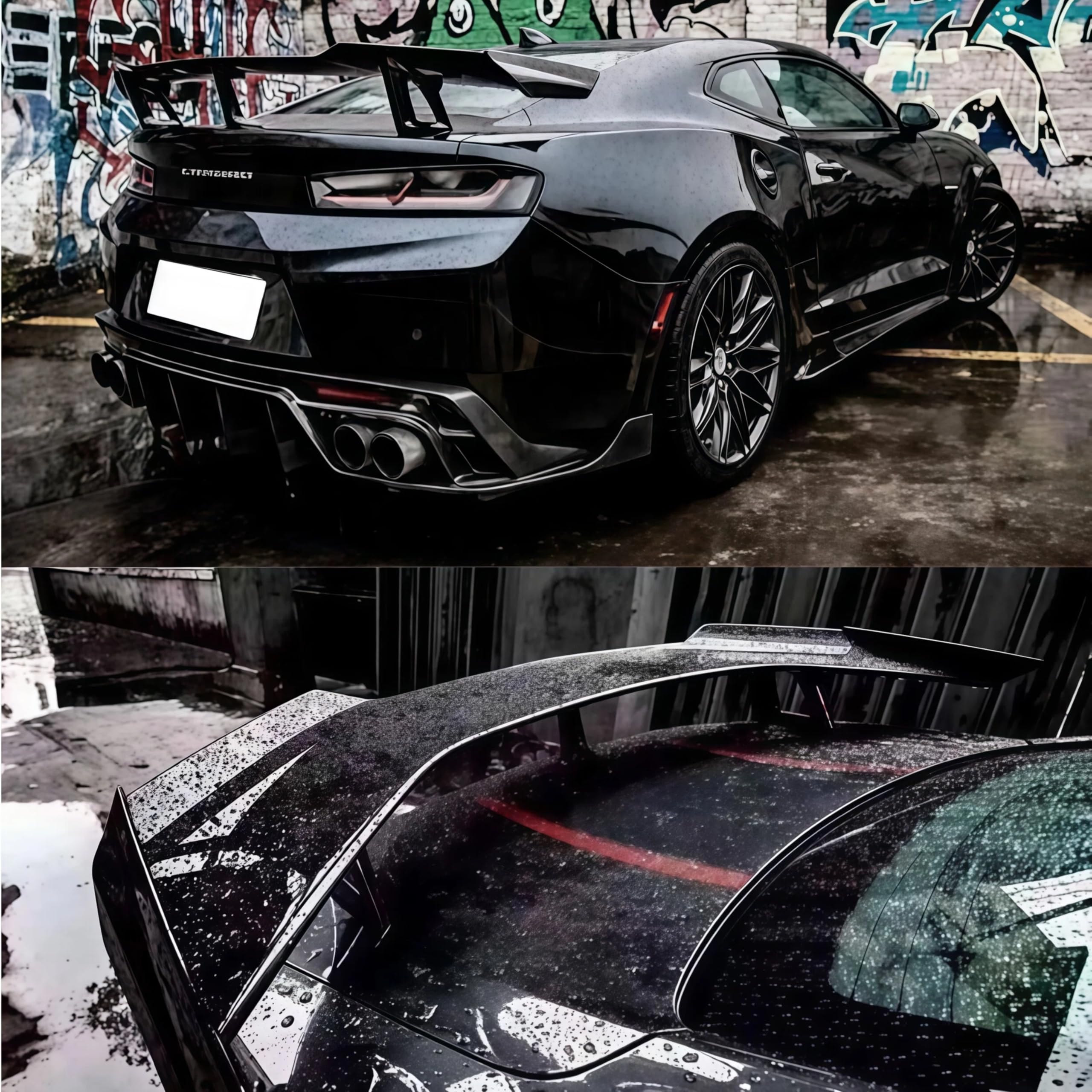 Amazon | CHIESMA リアスポイラー 2016-2022 シボレー カマロ ZL1 1LE