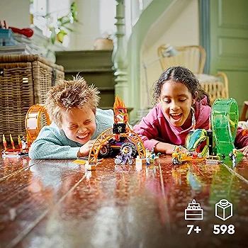 Amazon.com: LEGO City Stuntz Double Loop Stunt Arena 60339