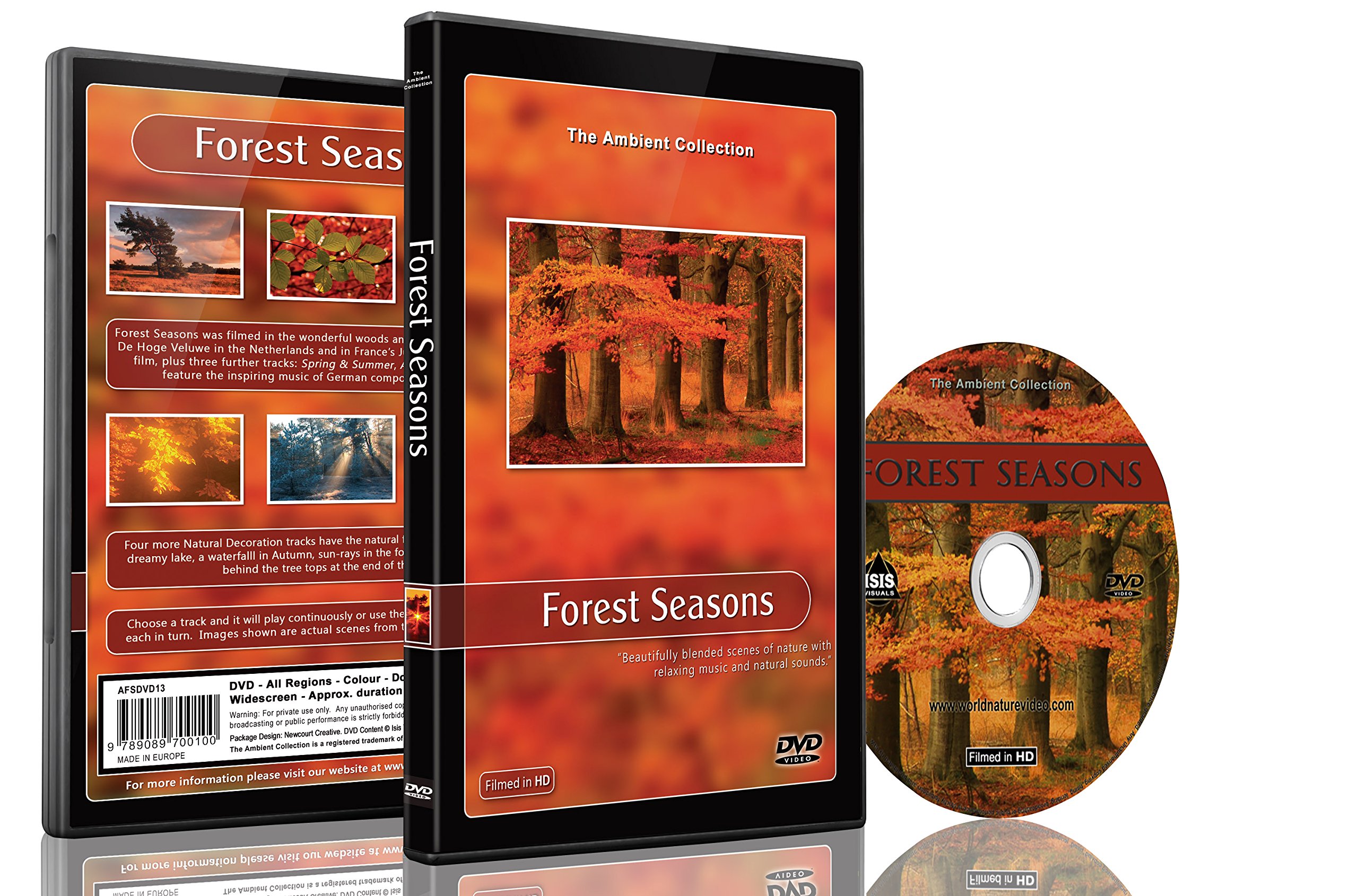 Nature DVD - Forest Seasons - Scenery From All Seasons from the Forest with Music and Nature Sounds