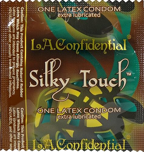 L.A.Confidential Sedoso Tacto Extra Lubricado Preservativo de Látex (24)