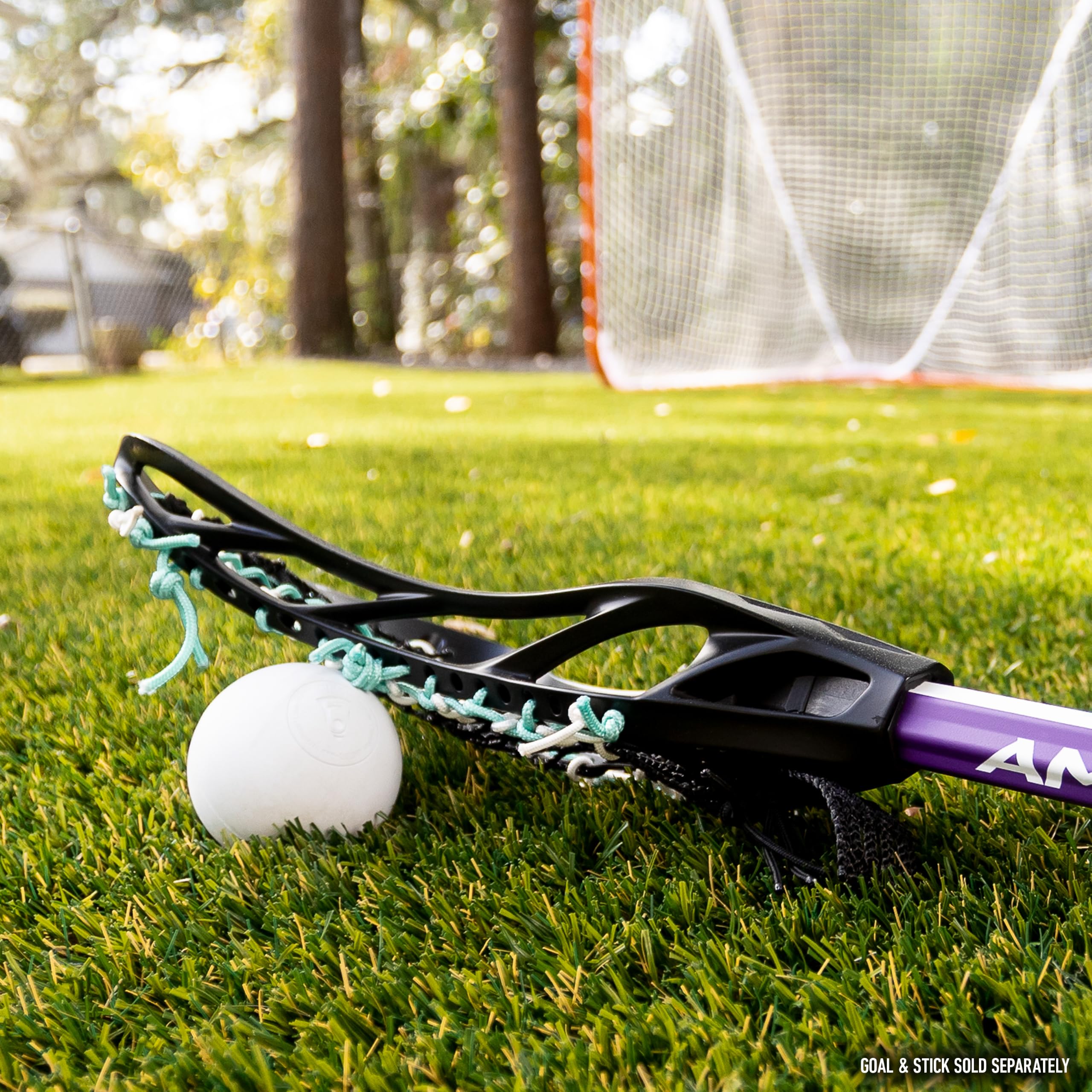 Franklin Sports Balles Lacrosse - Taille Officielle - Balles de lax pour s'entraîner - Balles de Lacrosse en Caoutchouc de 63 mm pour l'extérieur - Idéales pour la thérapie de Massage Musculaire +