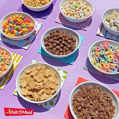 Miniatura 7 de Malt-O-Meal Cocoa Dyno Bites Cereal de desayuno para niños sin gluten, cereales para el desayuno para niños, 32 onzas  1 unidad