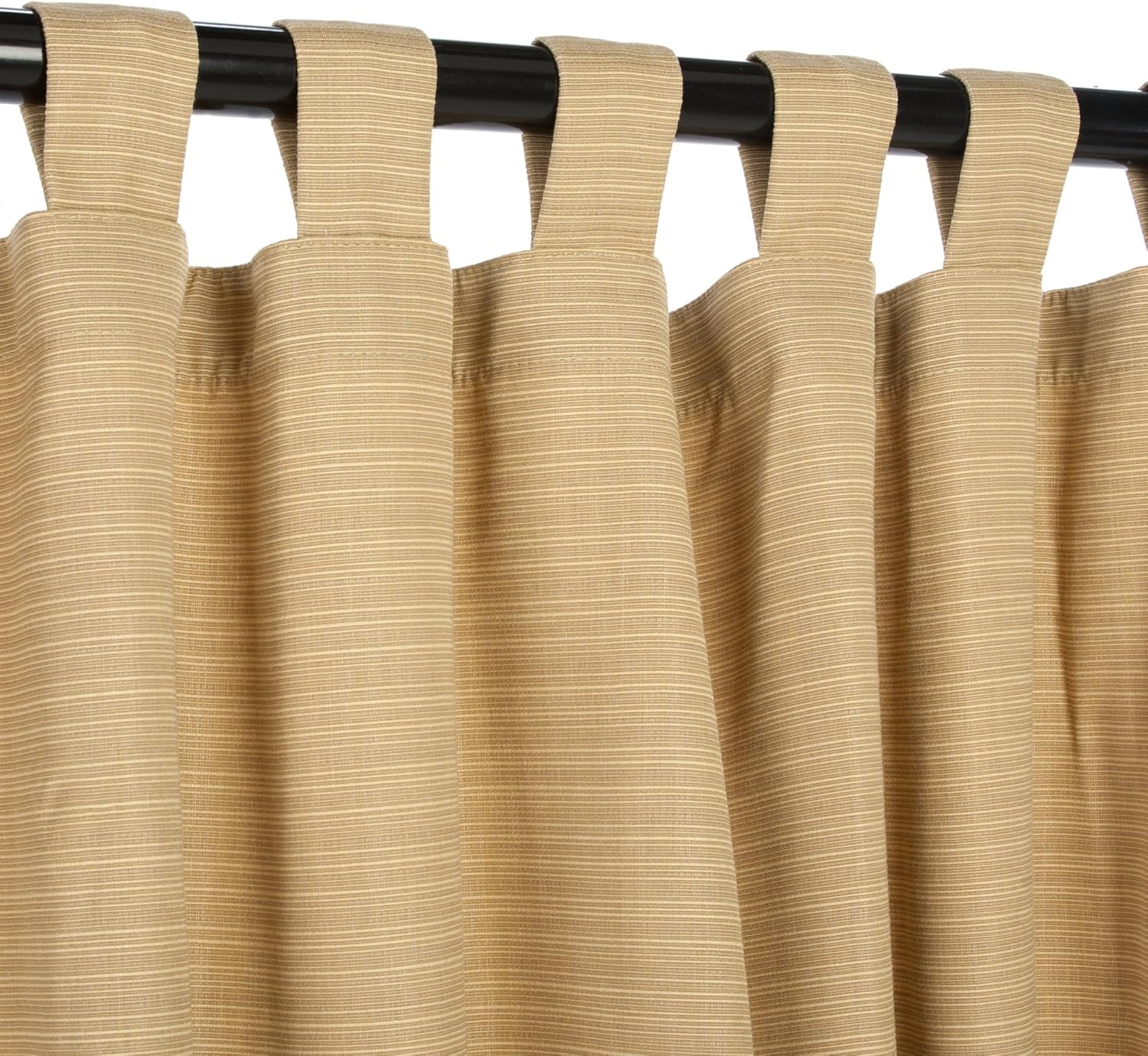 Sunbrella Outdoor Curtain Panel, Tab Top, 50 by 120 Inch