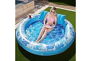 Toysical Pool Adult Sloosh Tanning Pool Lounger Float
