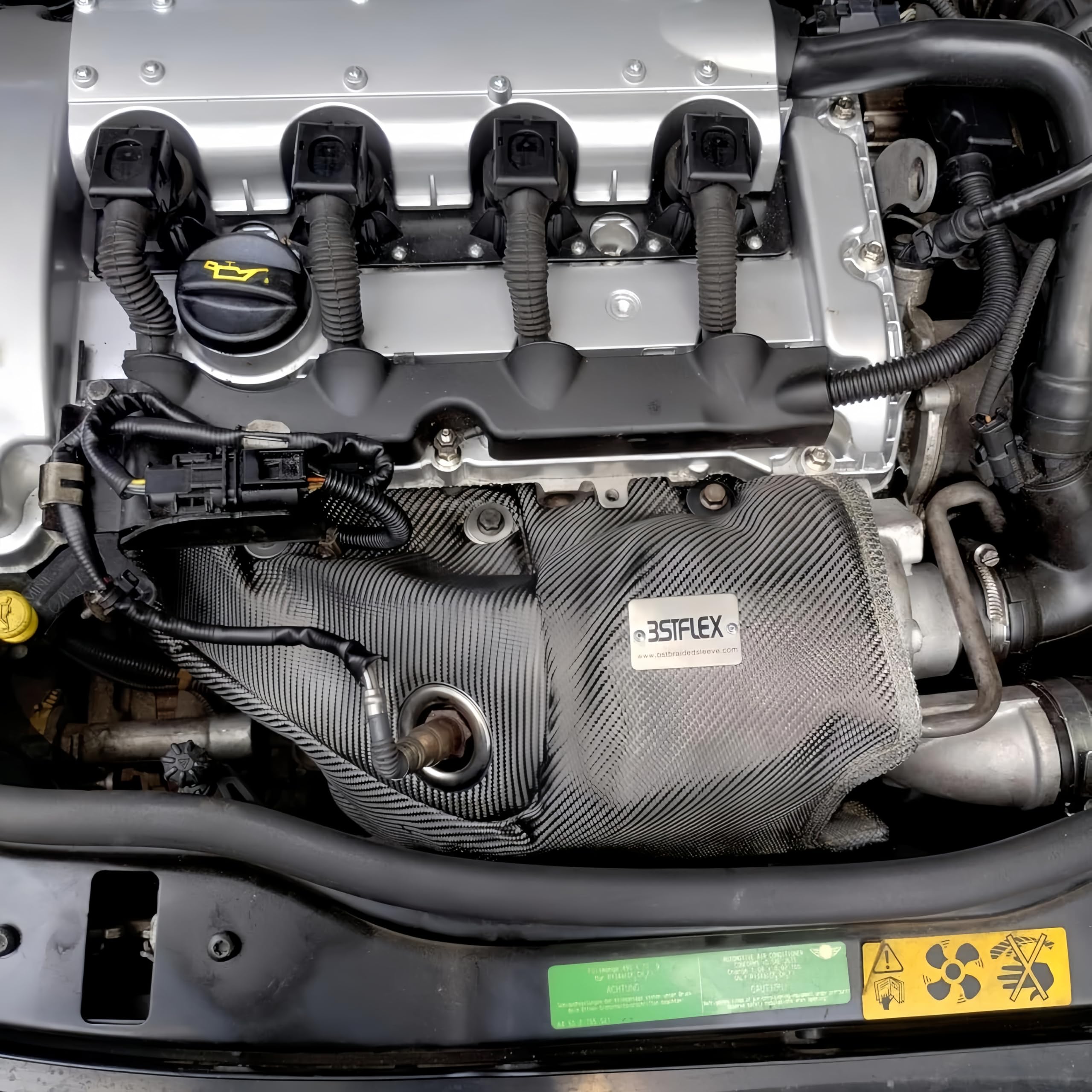 Amazon | BSTFLEX カーボンターボブランケット MINI Cooper S R55 R56
