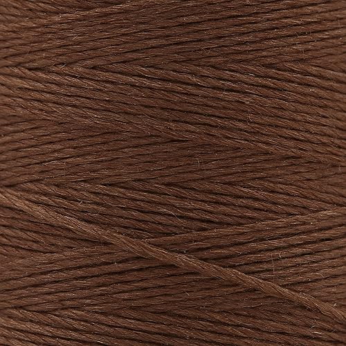 Miniatura 2 de The Beadsmith Cordón de seda pura  Color castaño  Tamaño E (0.325 mm0.0128")  200 yardas (600 pies), carrete de 12 onza  para anudar perlas, piedras