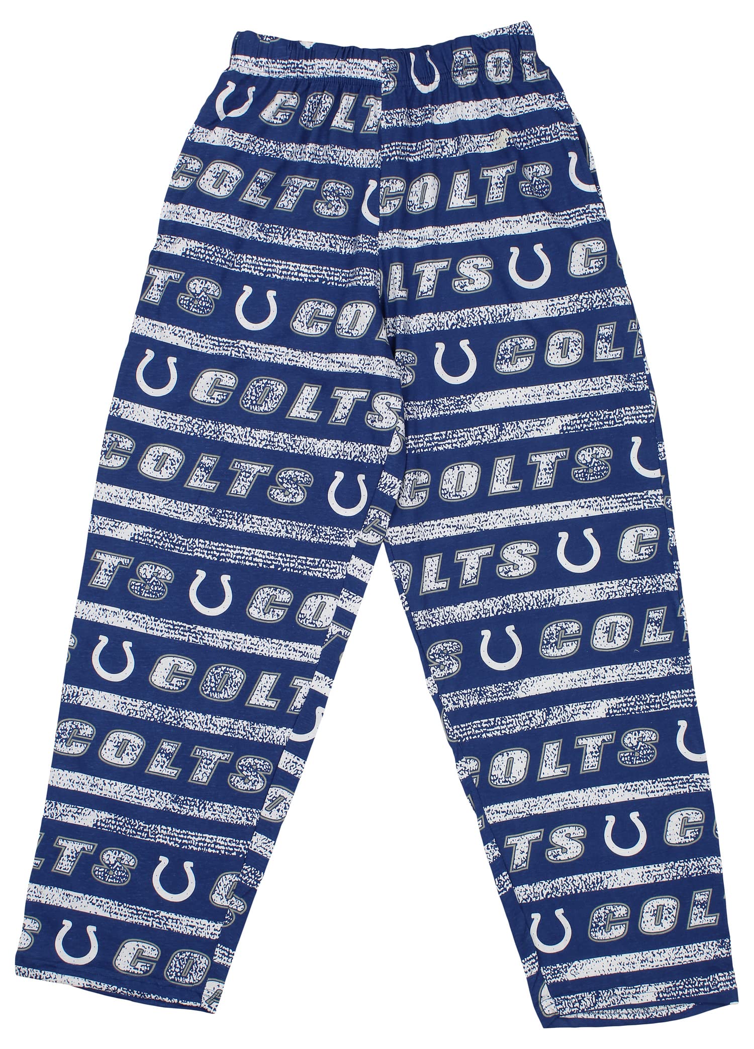Zubaz NFL Men's Static Lines Comfy Pants, Indianapolis Colts, X-Large