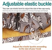 Vista 185 de GUOER Sombrero Bouffant Gorra Talla única Multicolor