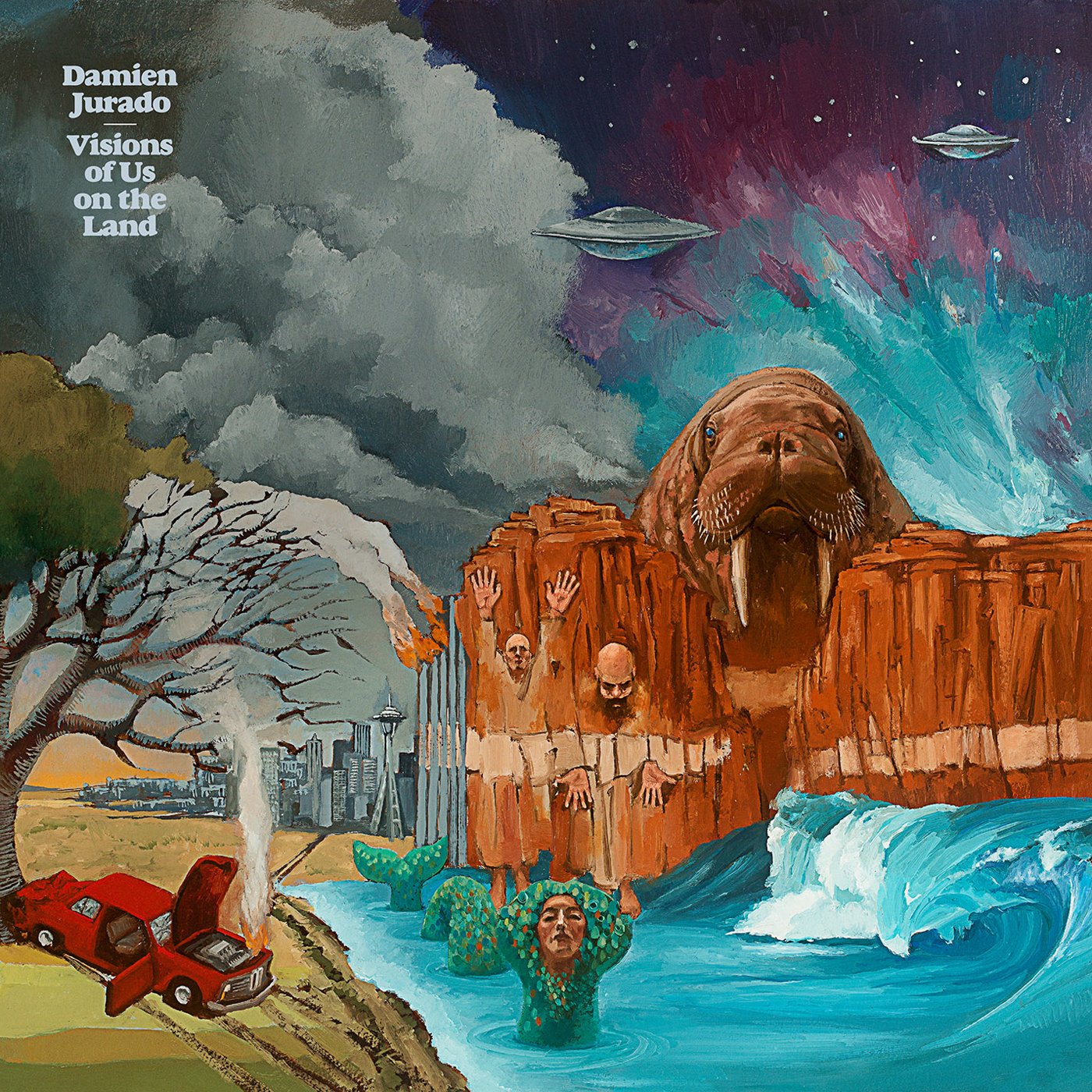 Visions of Us on the Land by Damien Jurado (CD, 2016)