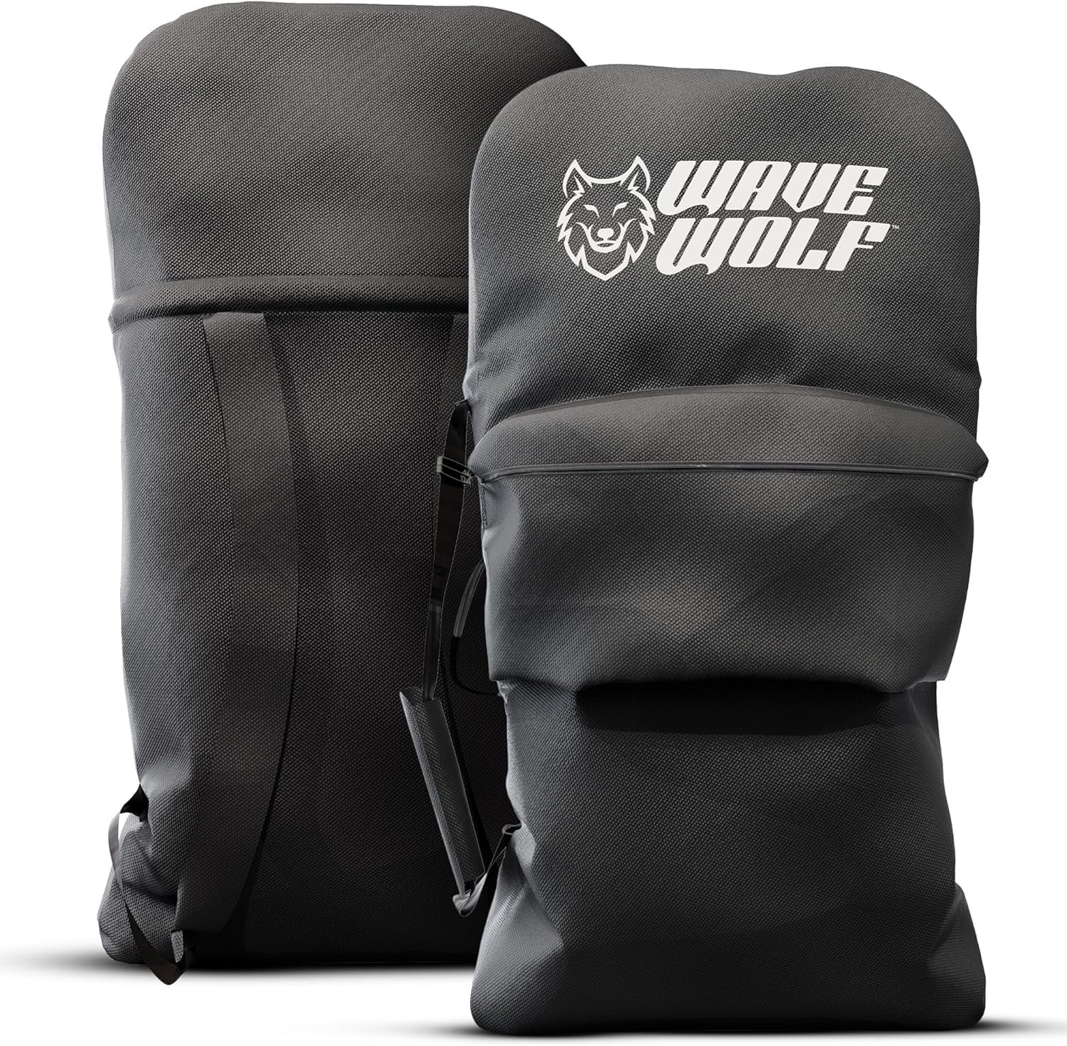 WAVEWOLF Waterproof Bodyboard Bag - Durable Nylon bodyboard travel bag Surfing Accessories and Body board - Easy to Carry boogie board backpack with Straps and Handles body board bag