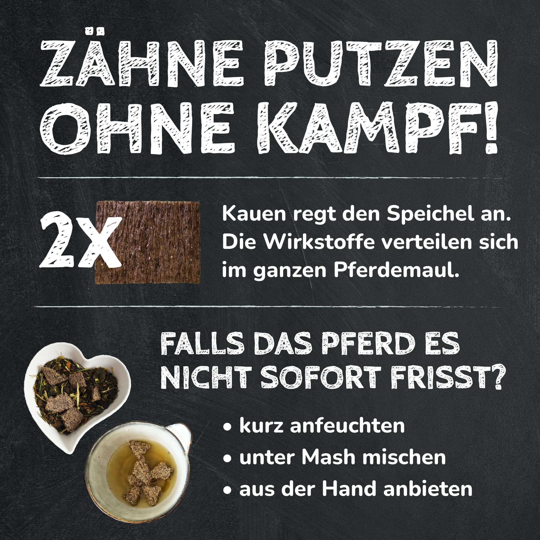QCHEFS 8er Pack Zahnputz-Cracker Balance Pferd gegen Zahnstein Mundgeruch | Ohne Bürste, Gesunde Leckerlis gegen Zahnstein & Mundgeruch, Tägliche Zahnreinigung