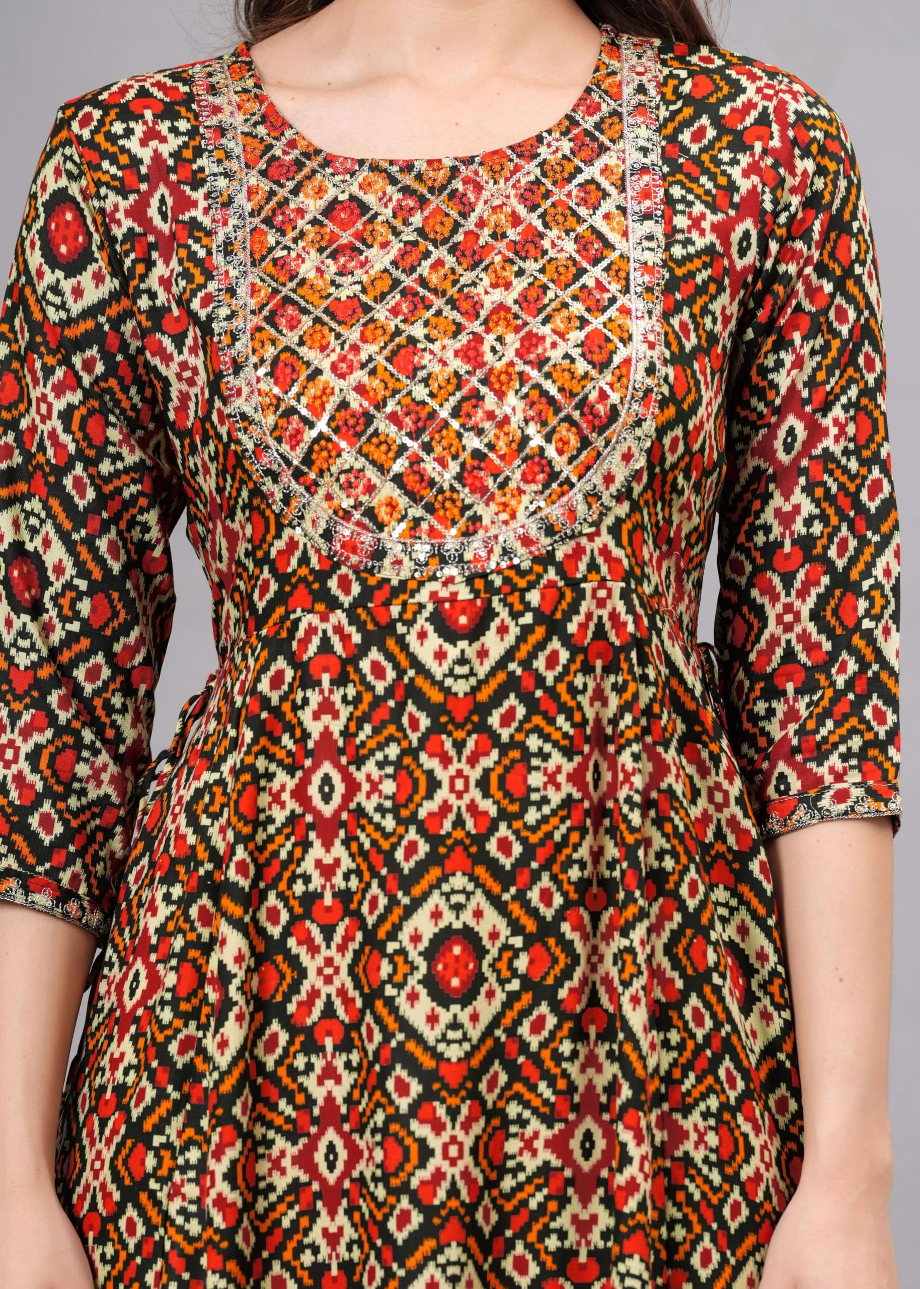 Indyjskie damskie Anarkali długie kurta kurtis dla kobiet