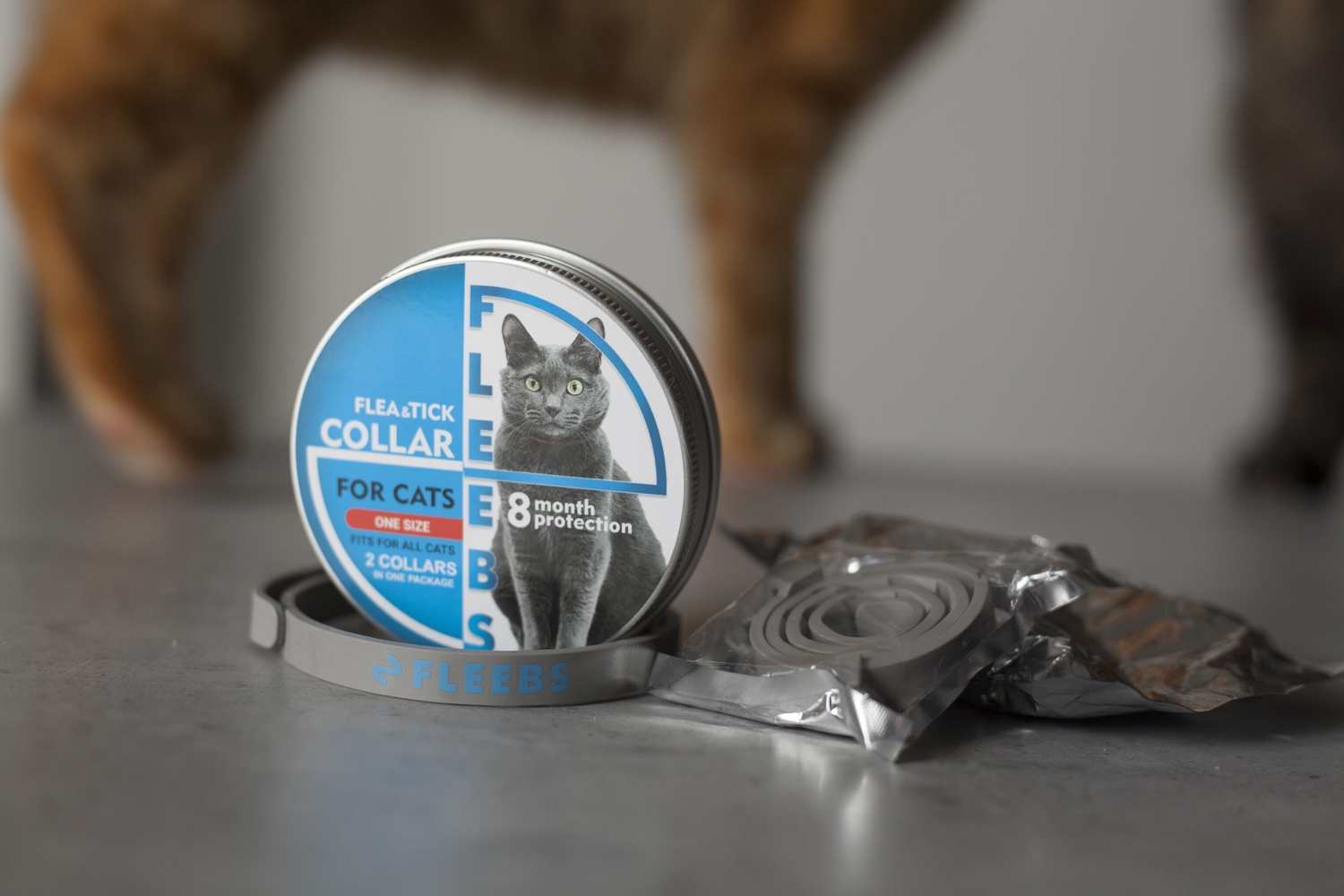 Fleebs Cat Collar 8-Month Validity Period with Nаturаl Essential Oils Adjustable Collars for Cats Kitten Collar Fits All… - Image 8