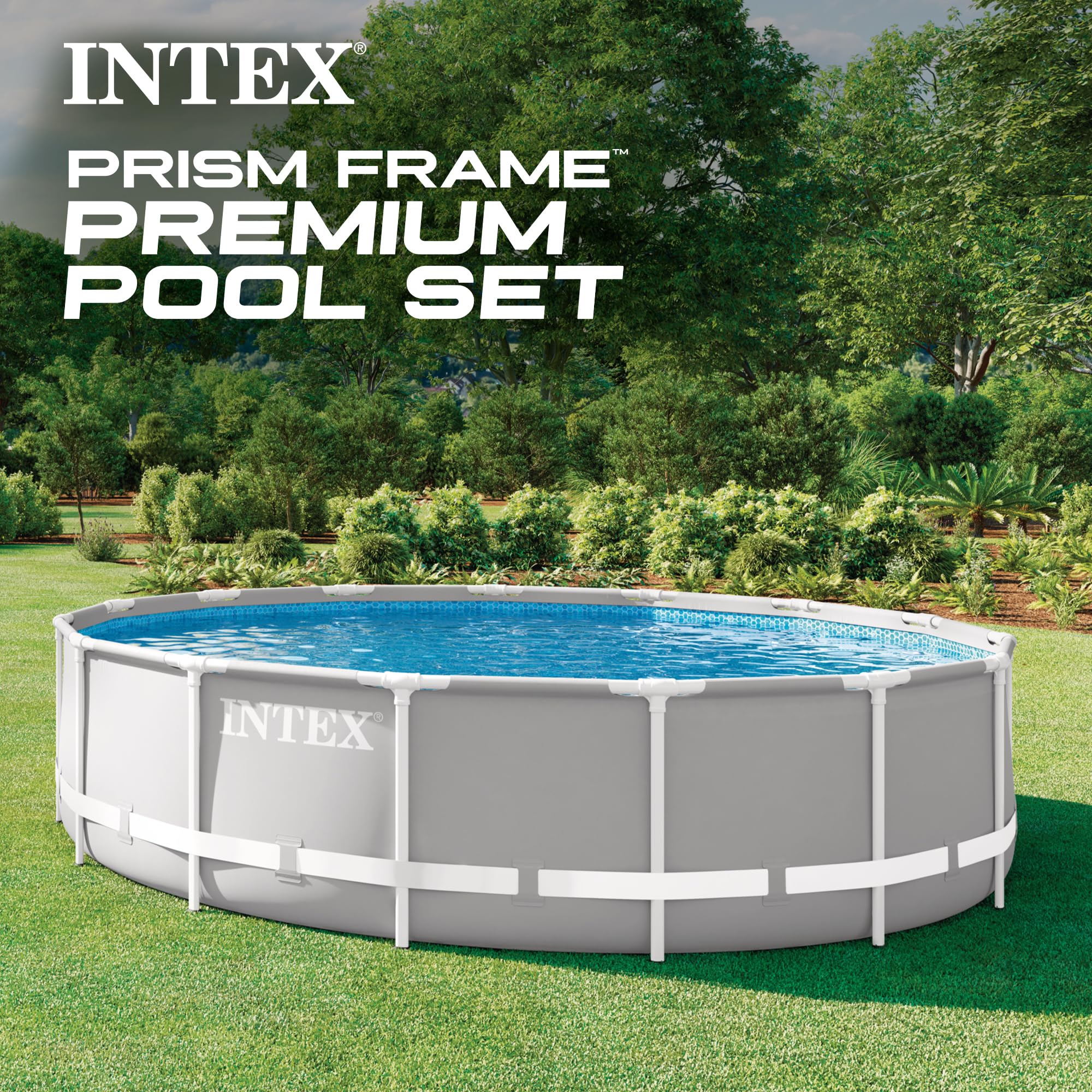 Amazon.com: Intex 26723EH Prism Frame Premium Above Ground