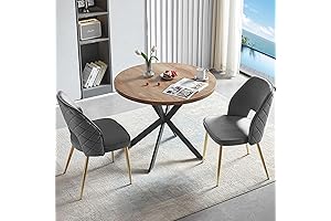 NORDICANA 2 Seater Kitchen Table Set: Modern Living, Space-Saving Elegance
