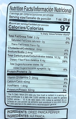 Miniatura 5 de Tradiciones Andinas Aji Panca Peruano Aji Panca Chili | Pimiento Panca Seco (Ají Panca) 2 Oz.