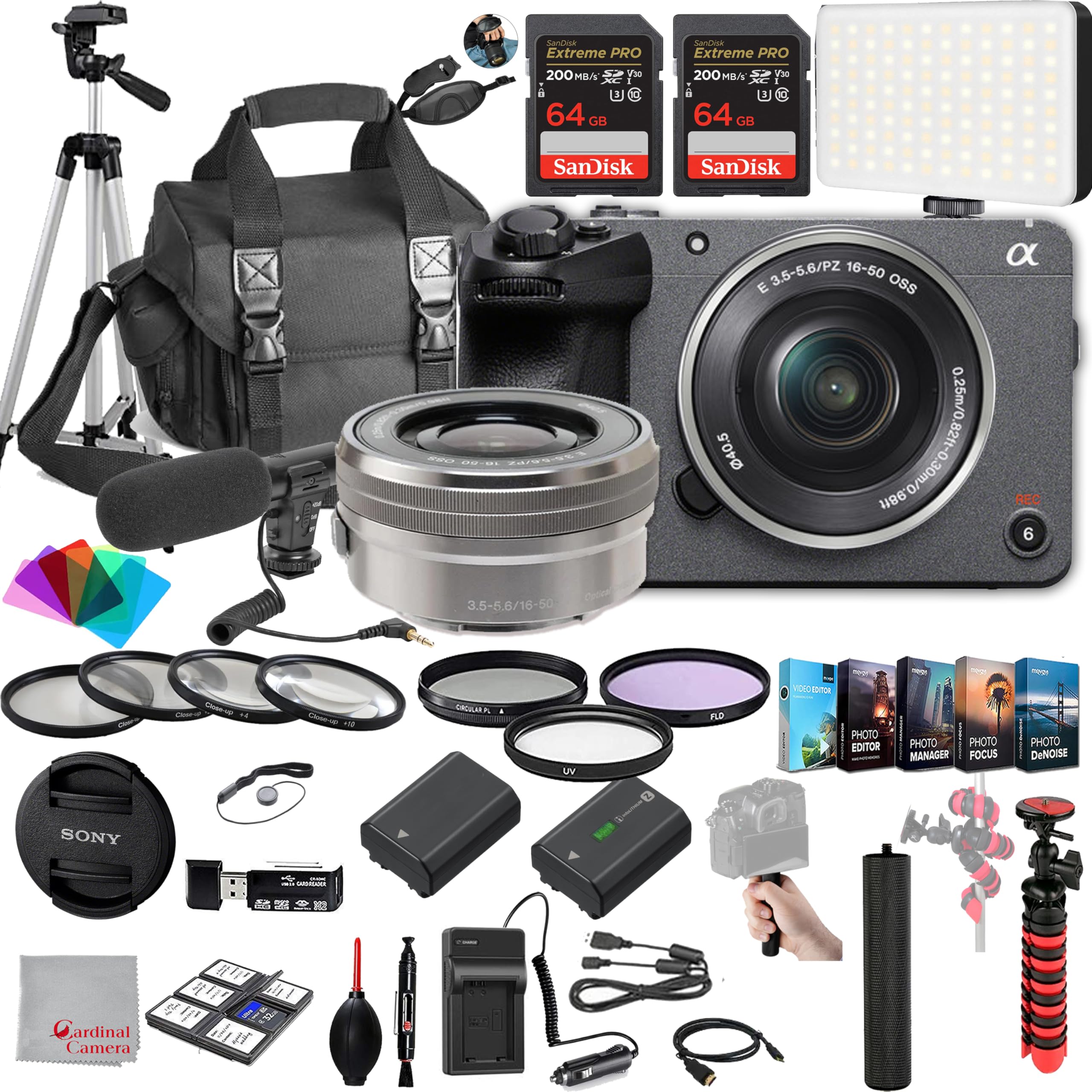 Amazon.com : Sony FX30 Digital Cinema Camera with 16-50mm Lens
