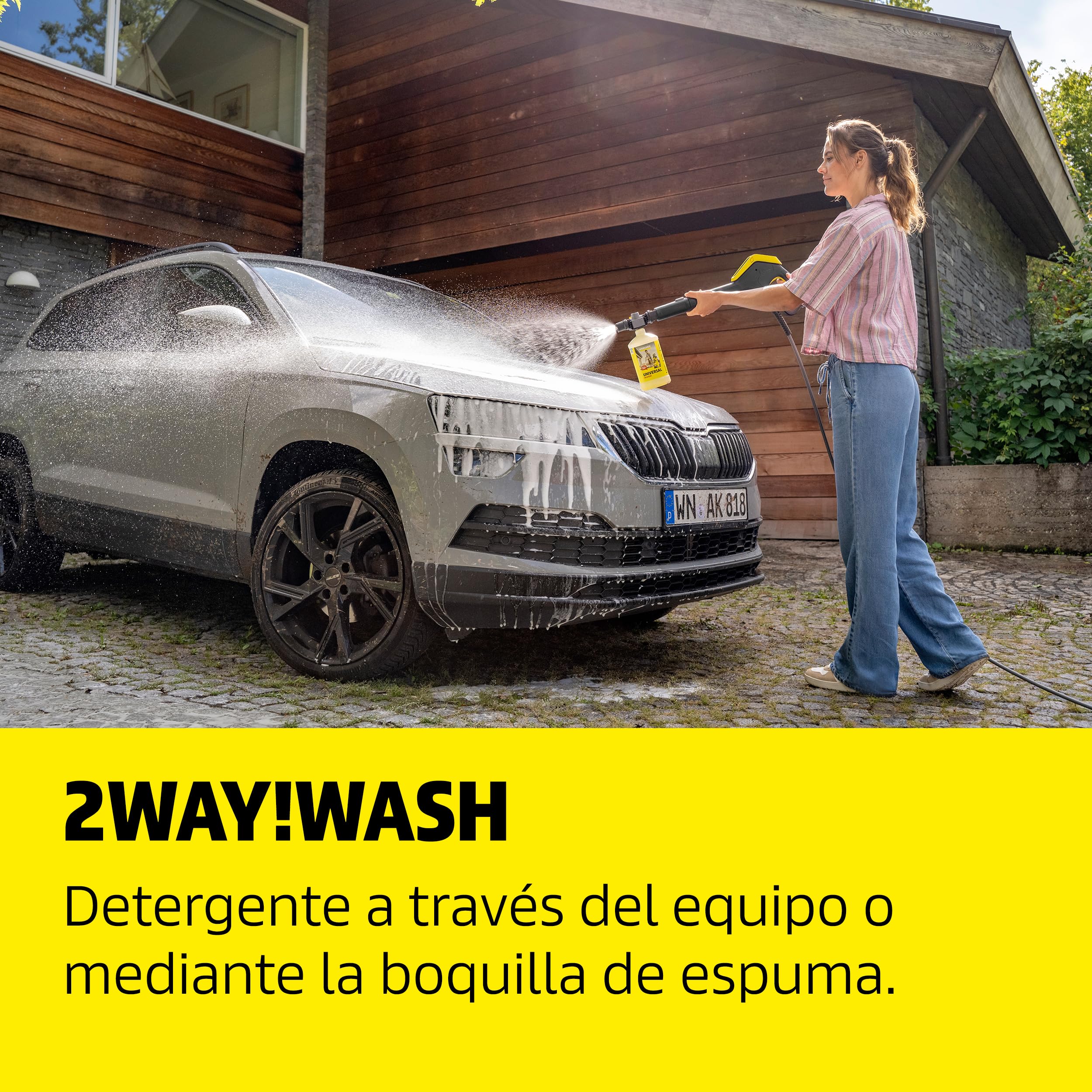 Kärcher hidrolimpiadora K 7 Comfort Premium Connect Home, presión: máx. 180 Bar, caudal: 600 l/h, área: 60 m²/h, Manguera de Alta presión, Tambor para Manguera, Control Mediante App, Home Kit
