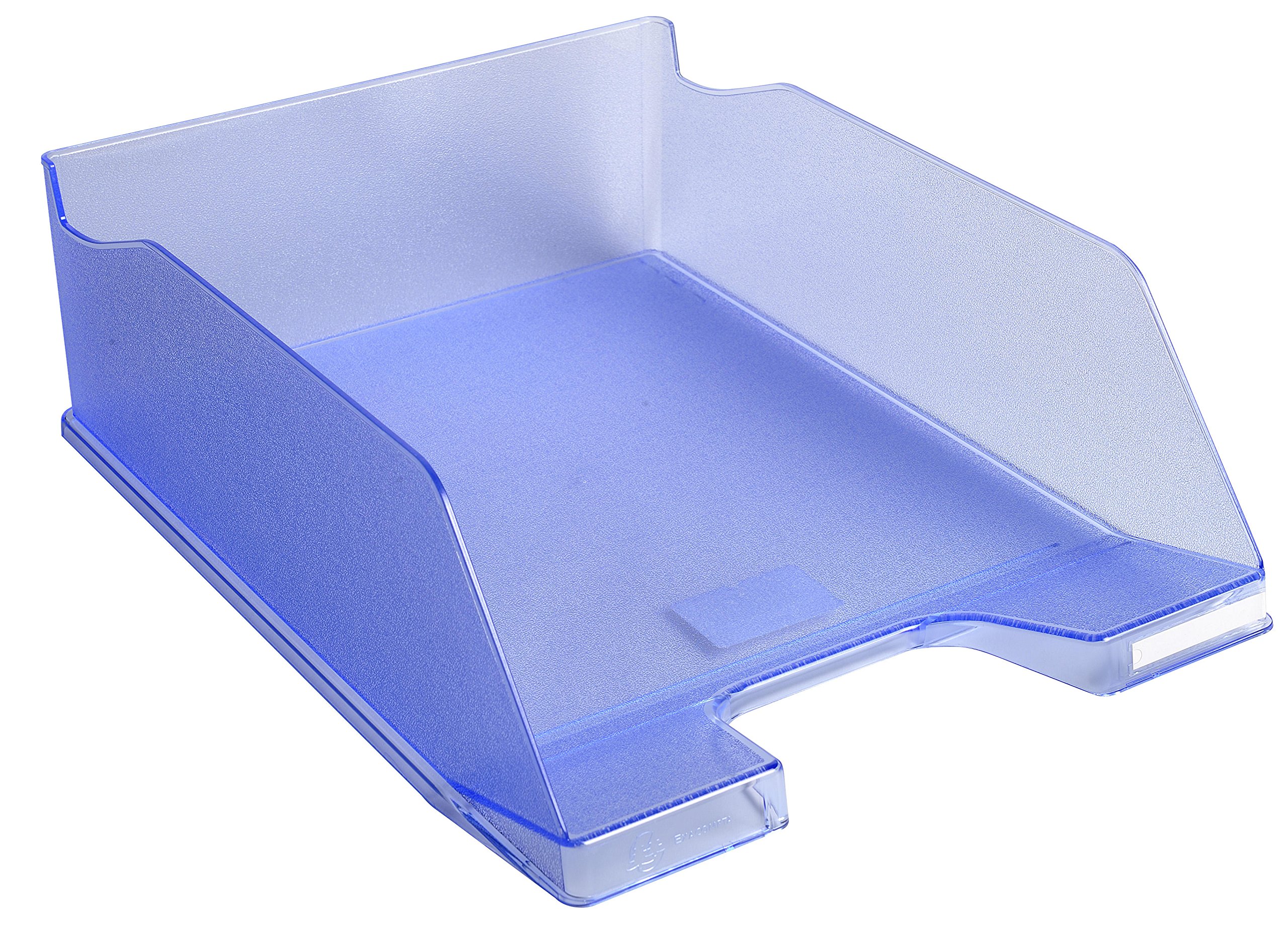 Exacompta 1 Letter Tray Combo Maxi ice Blue Translucent