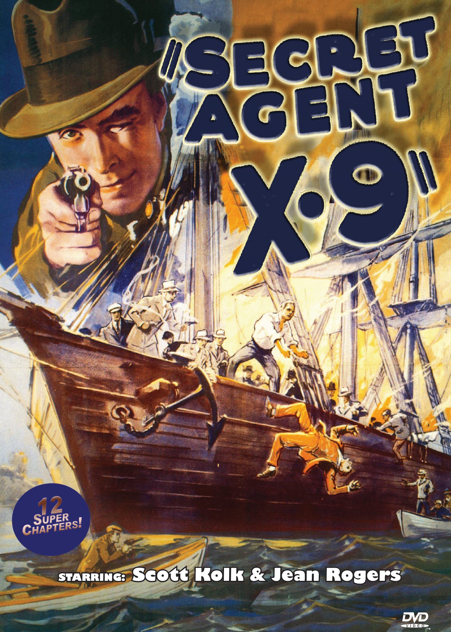 Amazon.co.jp: Secret Agent X-9 [DVD] : Scott Kolk, Jean Rogers 