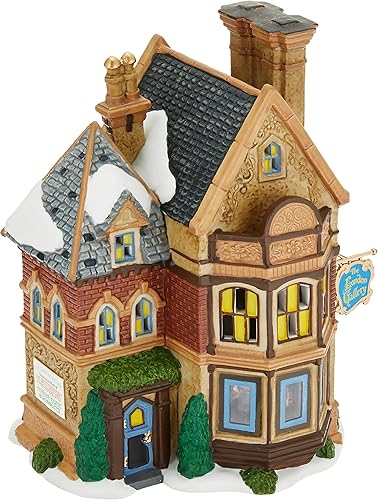 Department 56 Dickens' Village The London Gallery Lit House