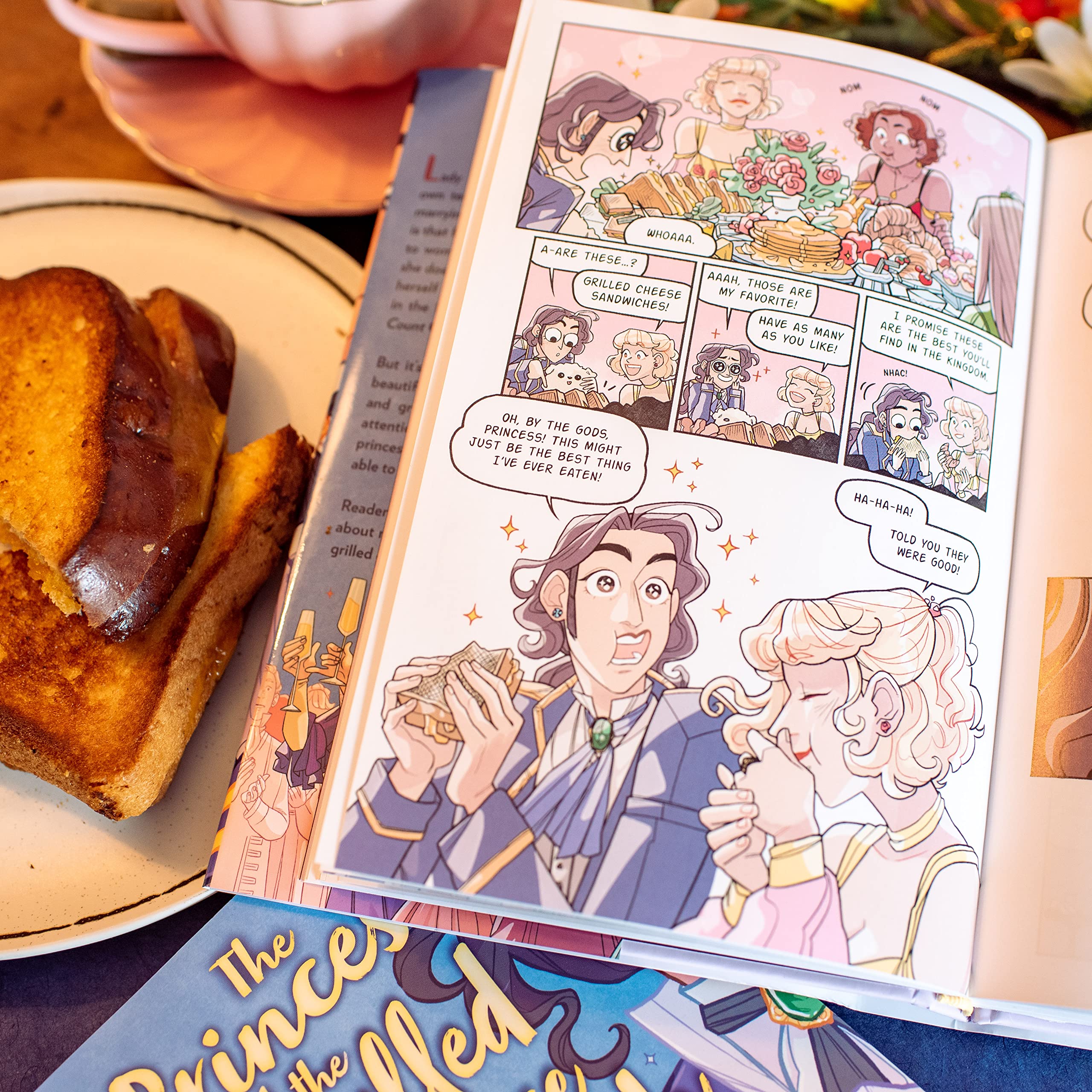The Princess and the Grilled Cheese Sandwich (A Graphic Novel)