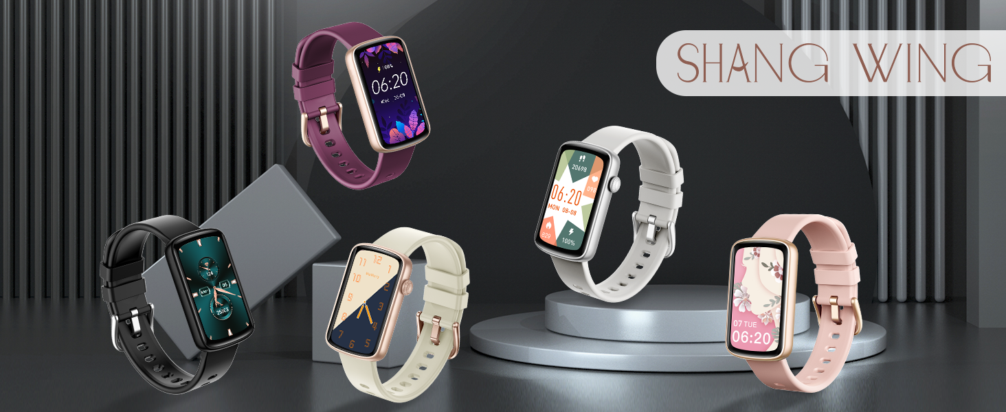 Amazon | SHANG WING スマートウォッチ レディース iphone対応 Amazon | SHANG WING スマートウォッチ レディース iphone対応