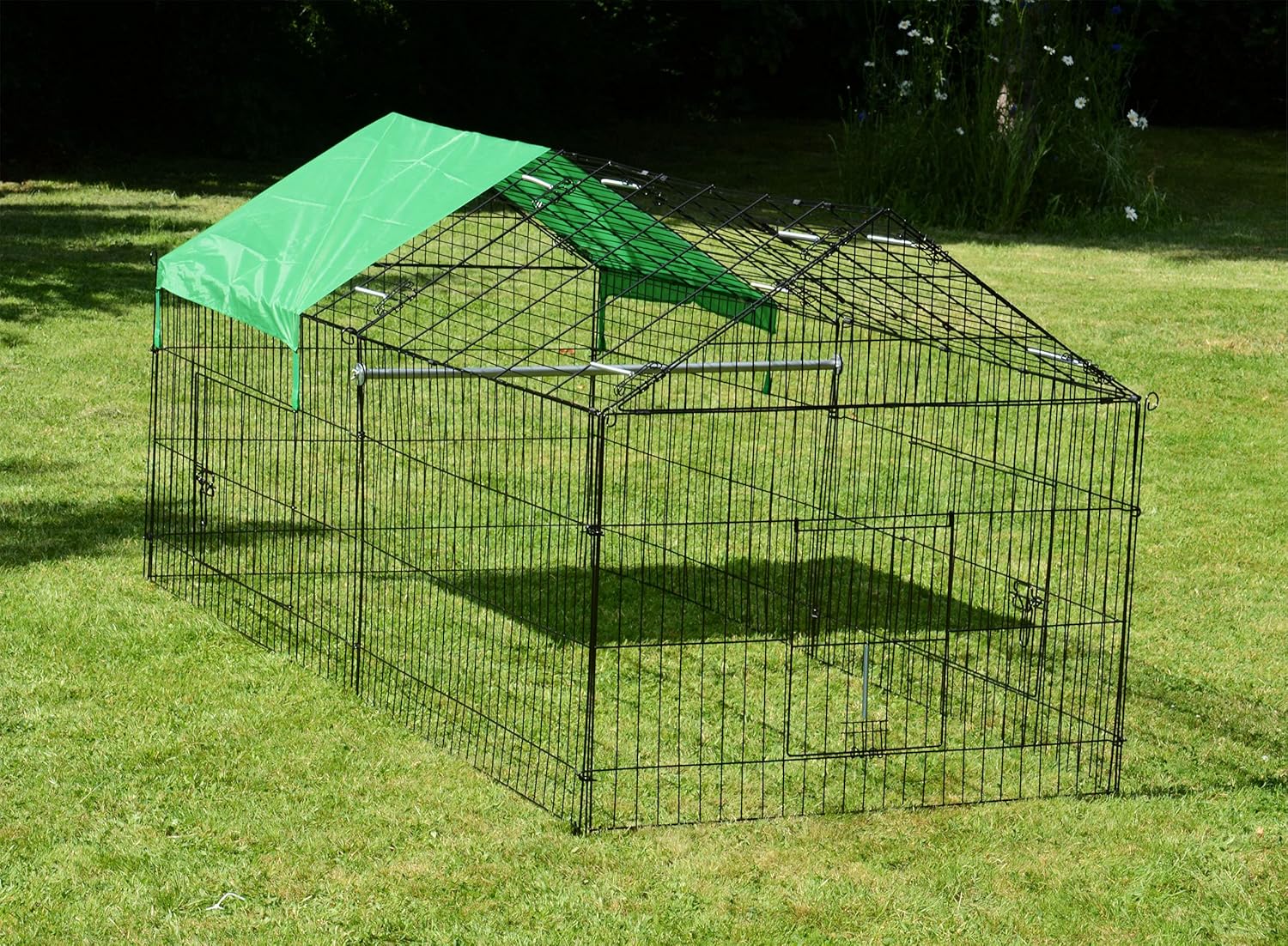 Alphapet® Large Rabbit Chicken Run Play Pen Enclosure with Pitched Roof 220x103x103cm (86" x