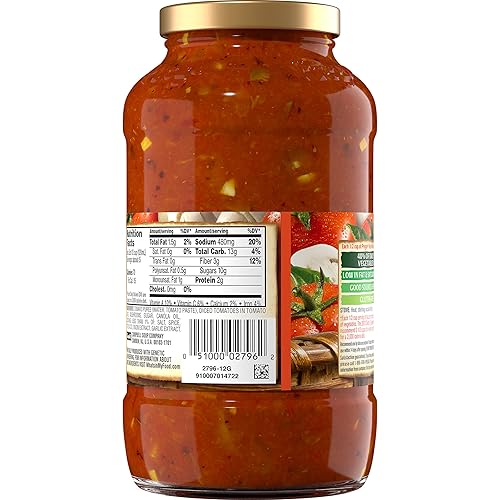 Miniatura 2 de Prego Salsa de pasta de champiñones frescos, tarro de 24 onzas (paquete de 2)