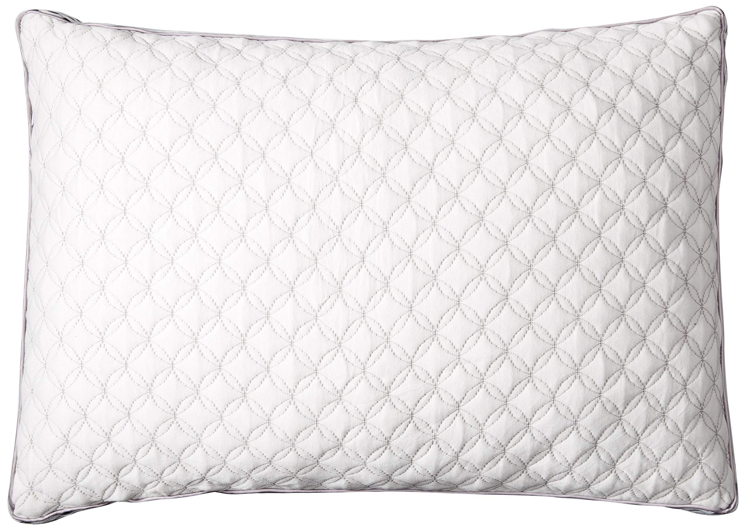 Memory Foam Queen Size Bed Pillow - Adjustable Loft for Sleeping Relief Neck Pain Side Back and Stomach - Breathable Shredded Cooling Gel Fill Luxury Bamboo Pillow - Hypoallergenic Certipur