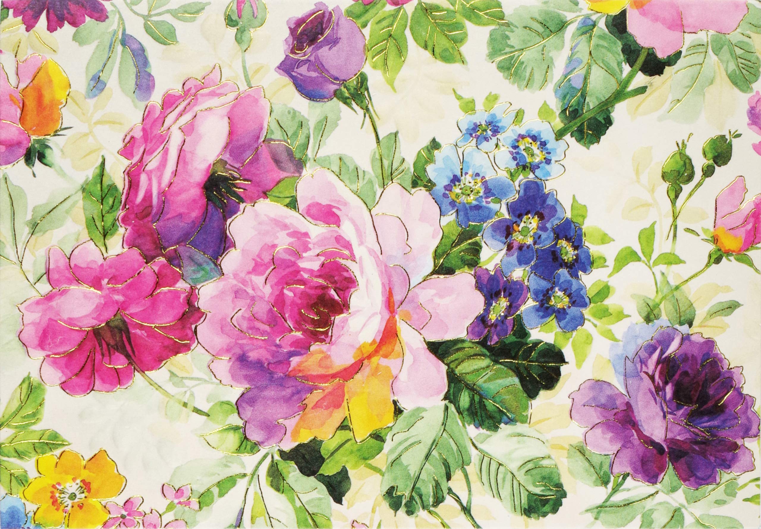 Kartki do notatek Peony Garden (artykuły pa, kartki)