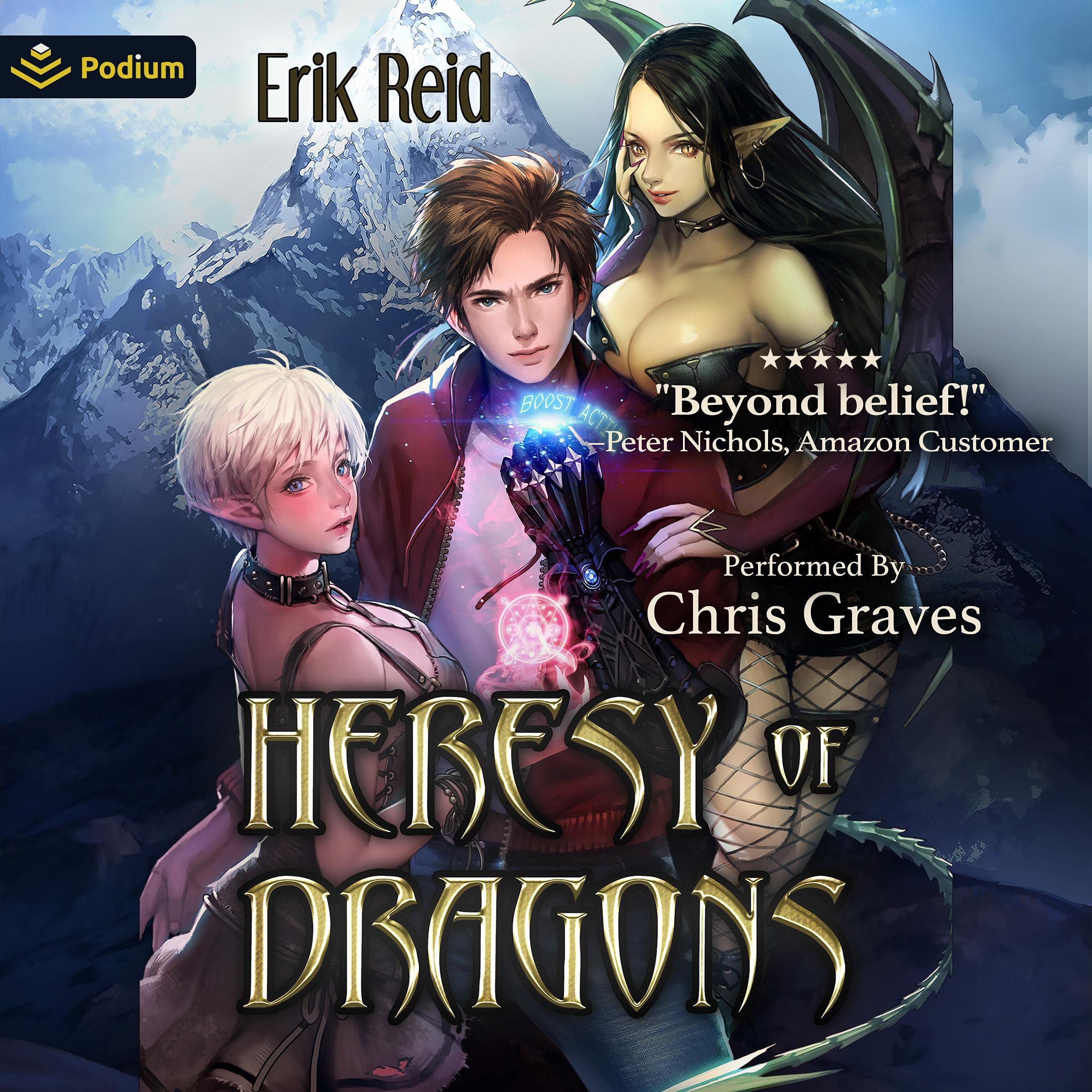 Cover art for Heresy of Dragons