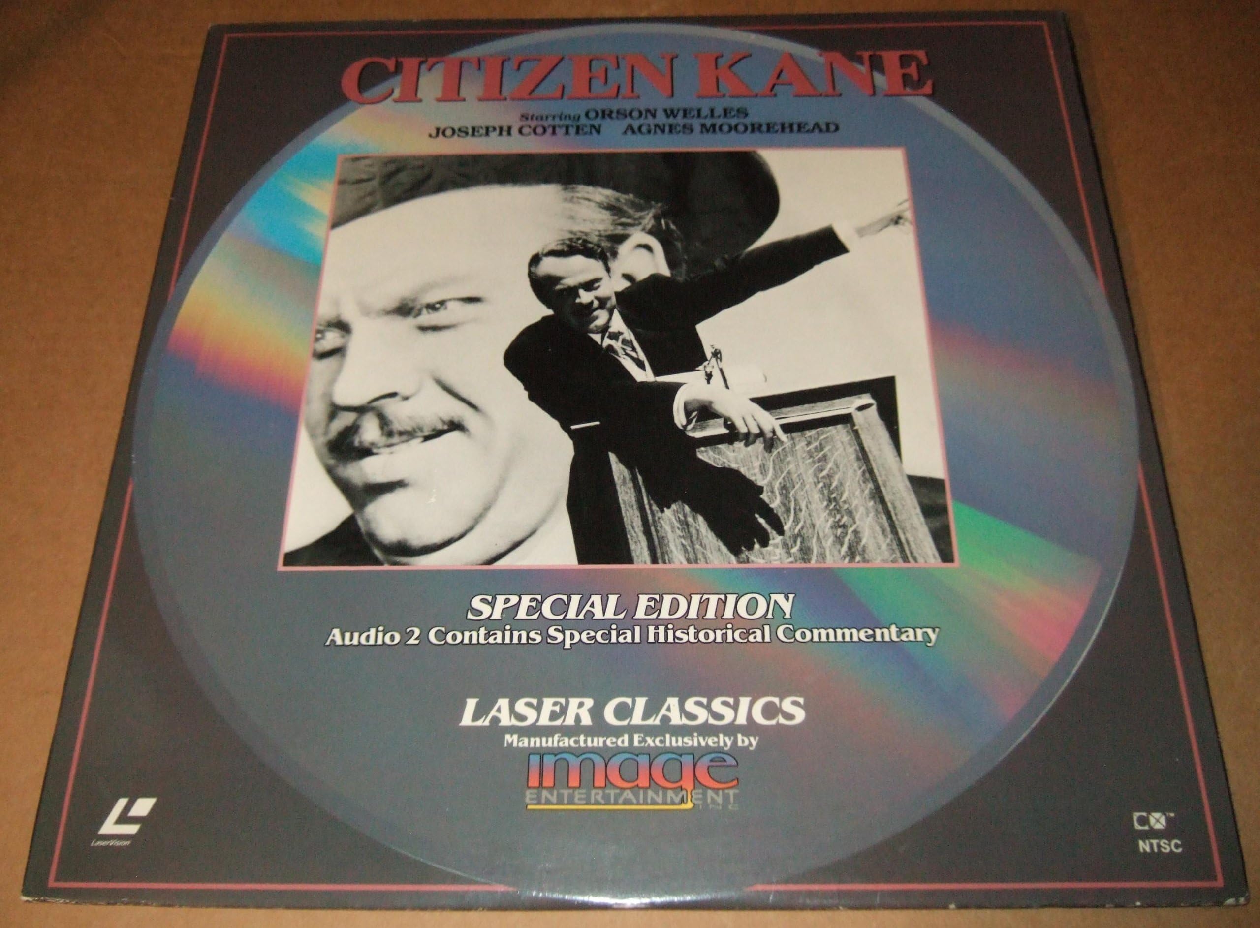 Citizen Kane Laser Disc LaserDisc