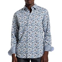 Robert Graham Men's Cardwell Long Sleeve Button Down Woven Shirt