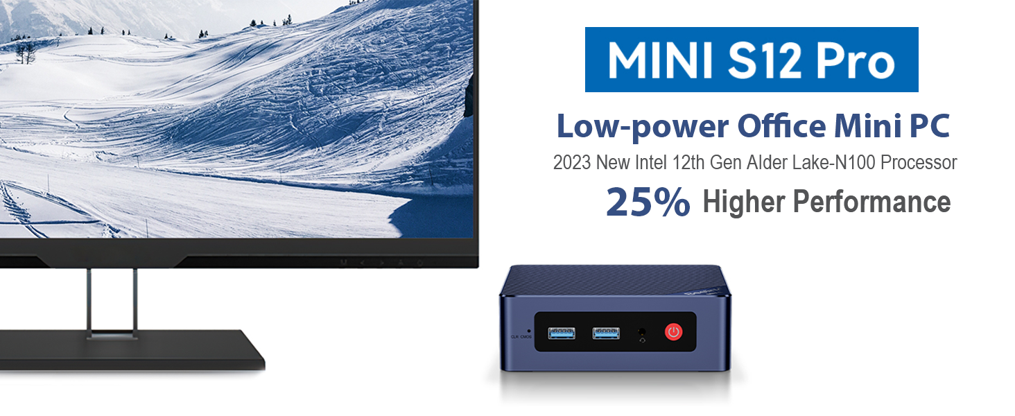 Amazon.com: Beelink S12 Pro Mini PC, Intel 12th Gen Alder