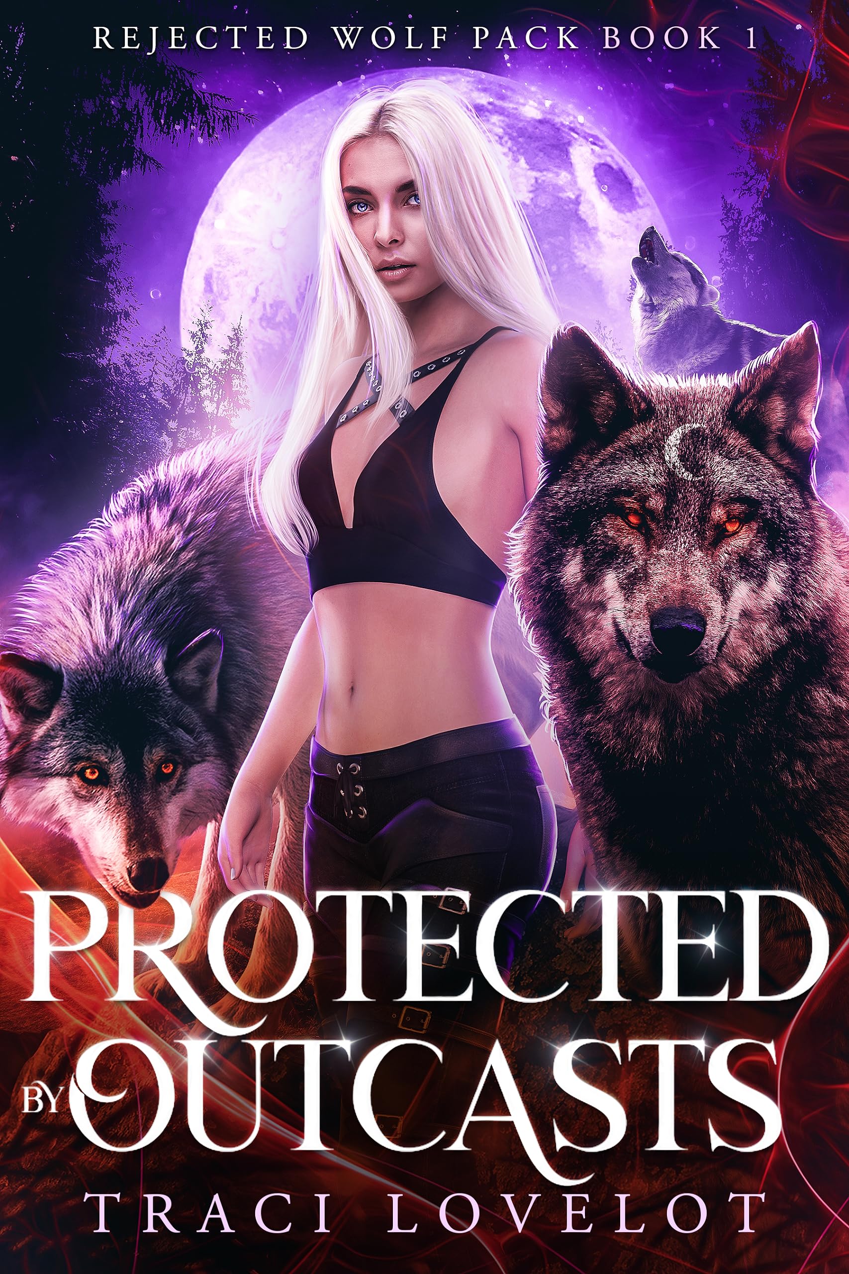 Protected by Outcasts: Steamy Rejected Fated Mates Reverse Harem (Rejected Wolf Pack Book 1)