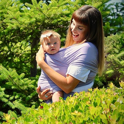Miniatura 2 de Diono We Made Me Flow, portabebés súper elástico, fresco y cómodo, lavanda