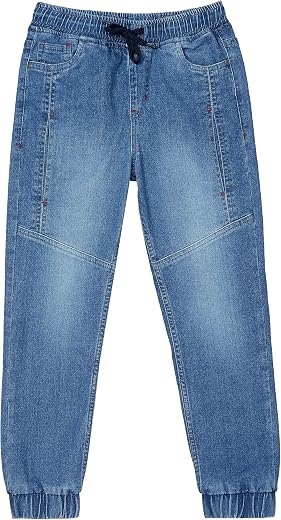 Amazon Brand - Symbol Boys Boys Slim Fit Stretchable Jogger Jeans (Elasticated Waist Band)