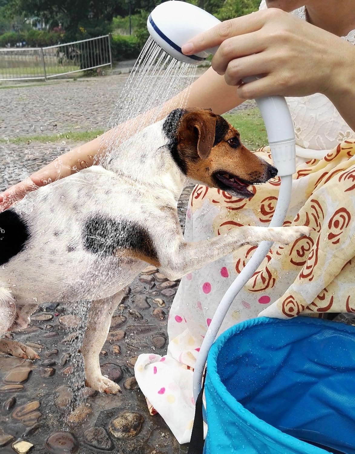 Iron Hammer Portable Shower Camping Shower Outdoor Shower Handheld Electric Shower