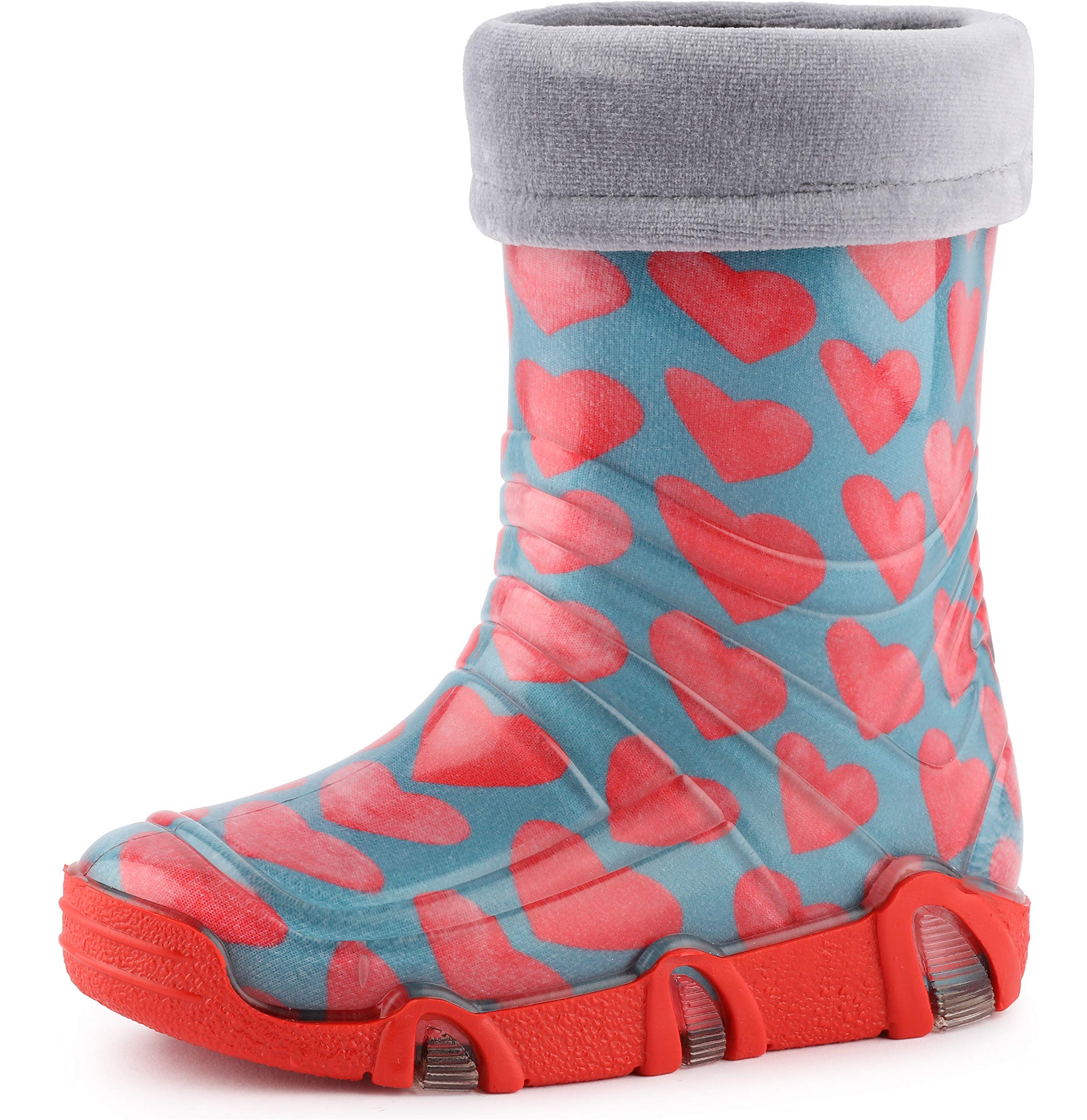 Ladeheid Botas de Agua Zapatos de Seguridad Calzado Unisex Niños Swk — view 21
