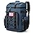 Maelstrom Backpack Cooler,Soft Lightweight Leakproof Cooler Backpack,35 Can Insulated Cooler Bag,Keeps 35 Cans Hot/Cold for Up to 16 Hours,Waterproof Lunch Backpack for Men Women-Blue